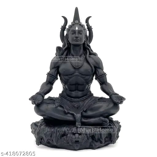 Shiva Murti For Car Bhole Nath Idol Adi yogi | Home Decoration , Pooja Room - Vishnupriya Art's 