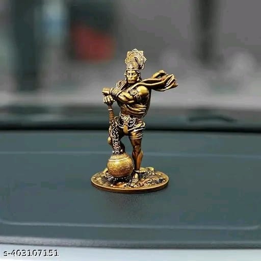 Resin hanuman idol Showpiece Figurine home decor , car dash board and Gifts - Vishnupriya Art's 